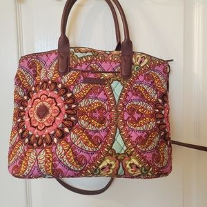 Vera Bradley Resort Medallion Casual Satchel Tote
